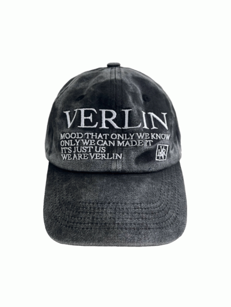 Verlin washed cotton cap